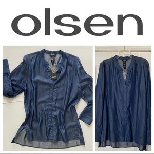 NWT M Tunic Blue Denim Color